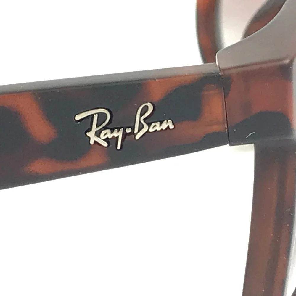 Ray-Ban Sunglasses RB4165 JUSTIN 865/T5 Matte Havana w Brown Gradient Polarized